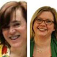 Louise Dube and Carrie Ray-Hill