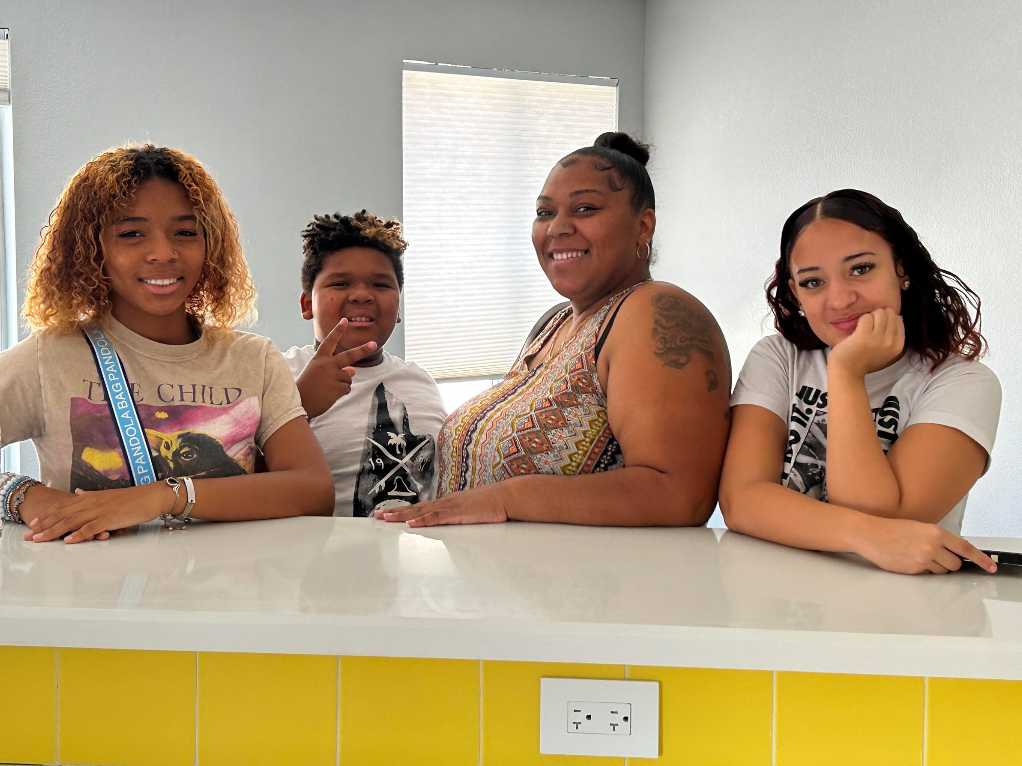 Destinee Hodges at CARE Nevada House