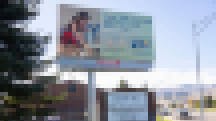 Read, talk, play billboard in Pocatello