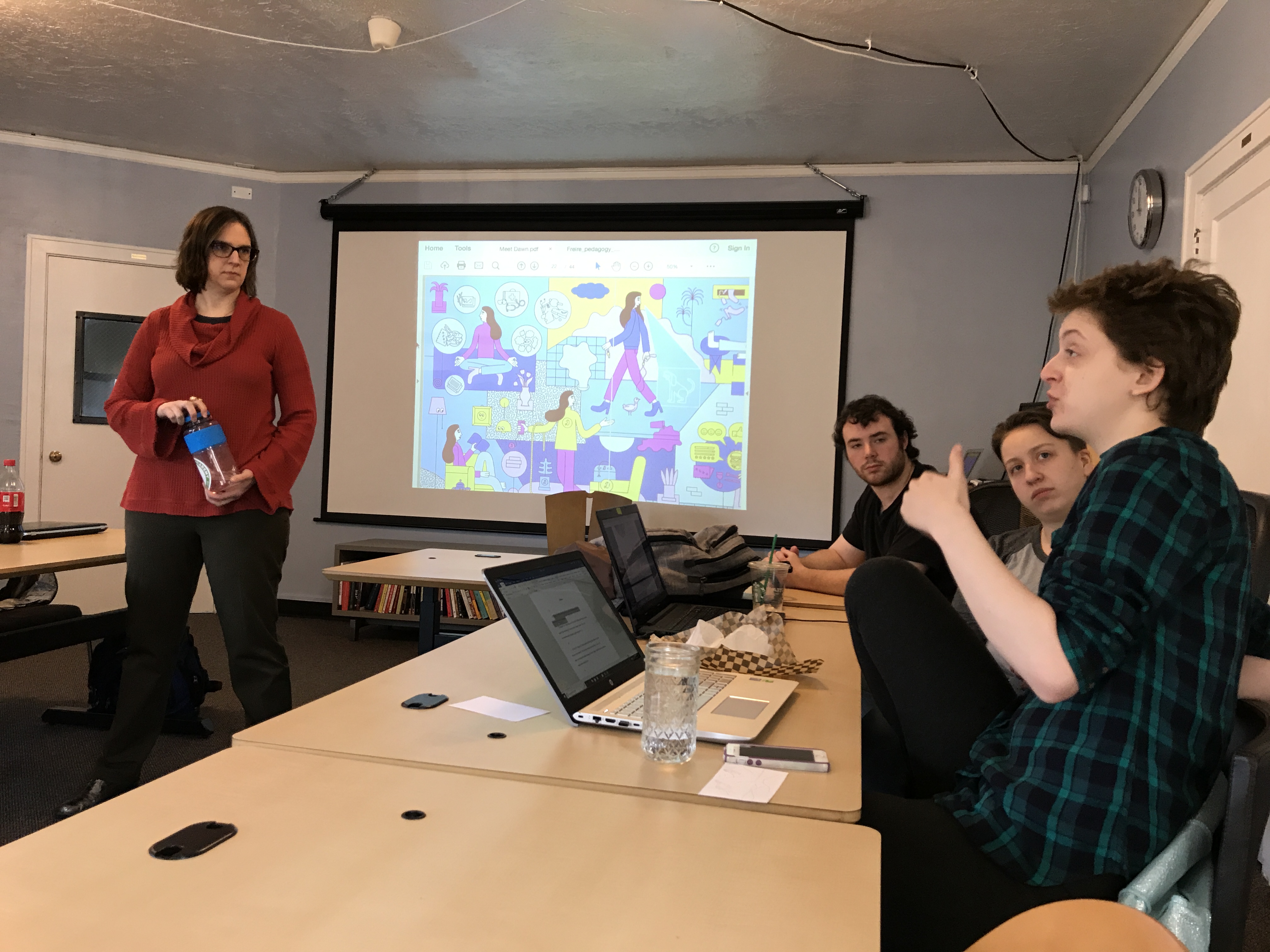 Wayfinding classroom