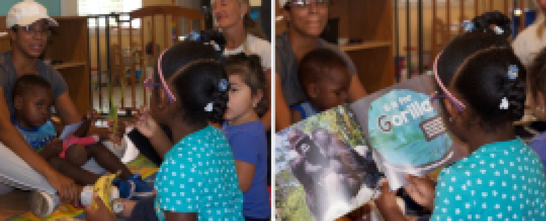 Gorilla lesson home-base child care