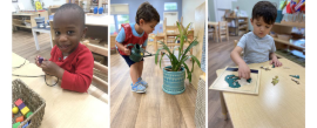 Children of essential workers at Higher Ground Montessori Children of essential workers at Higher Ground Montessori