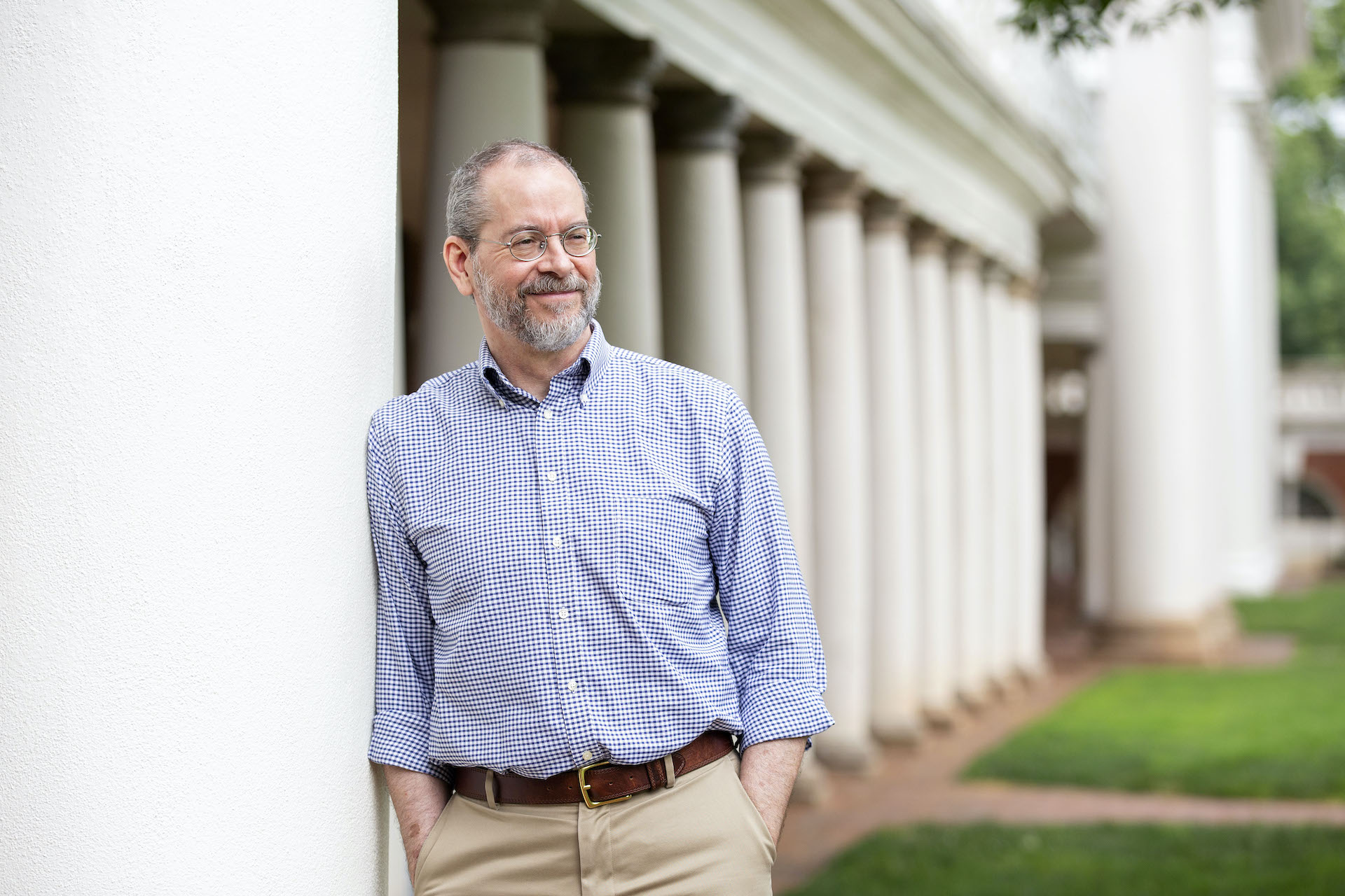 Todd Burks at UVA campus