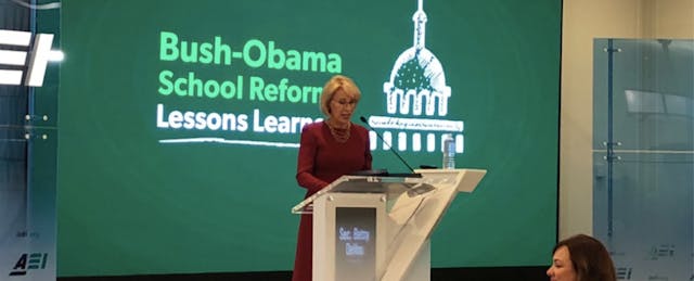 Betsy DeVos Touts Personalized Learning, Slams Common Core and Reform Efforts