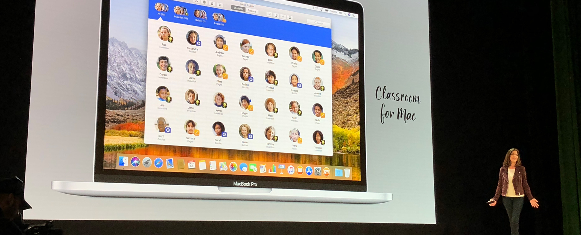 apple classroom app for mac os
