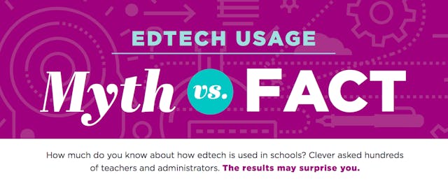 Myth vs. Fact: How Much Do You Know About Edtech Usage in Schools? [Infographic]