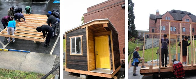 What Building a Tiny Home for the Homeless Taught My Students About Teamwork