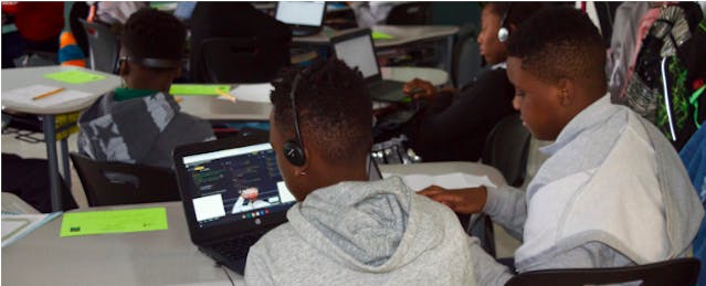 The All-Black and Latino School Where Every Kid Can Code