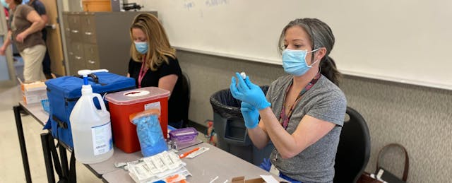 How School Nurses Are Helping Get Vaccine Shots into the Arms of Students