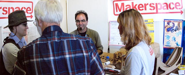 'Makerspace' event helps kick off U.S. Department of Education bus tour across
America
