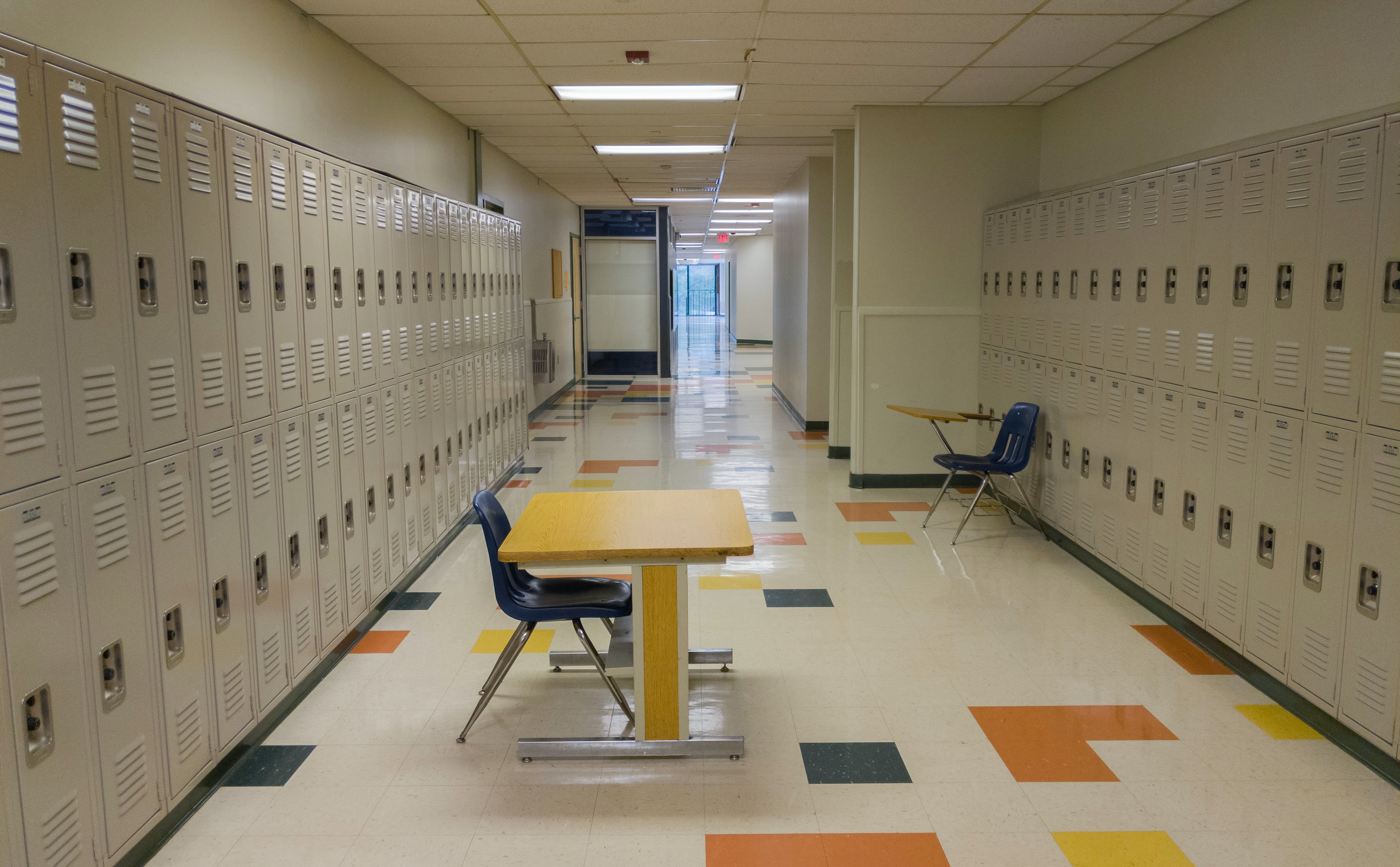 My Students Deserve A Classroom Instead I Teach Them In A Hallway   Shutterstock JLauer 1675290255 