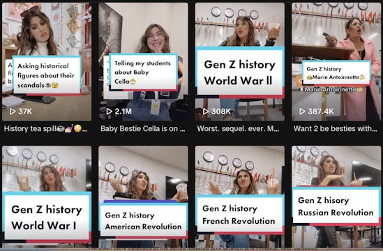 ‘Gen Z Teaches History’ Is a Viral TikTok Series That Mixes Learning and Humor