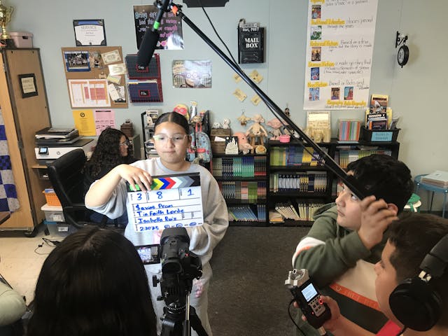 In the Land of Hollywood, Filmmaking Is a Natural Teaching Tool