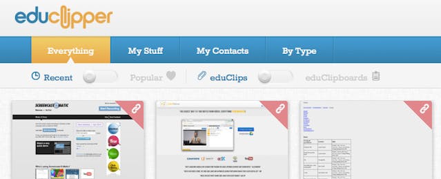 EduClipper Helps Teachers Collect Digital Resources