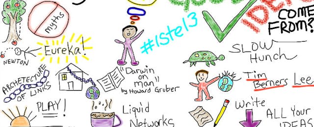 Where Good Ideas Happen: Stephen Johnson Gets Us Thinking at ISTE13