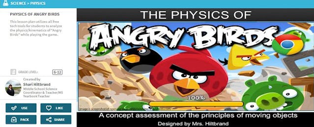 When to Teach Physics with ‘Angry Birds’