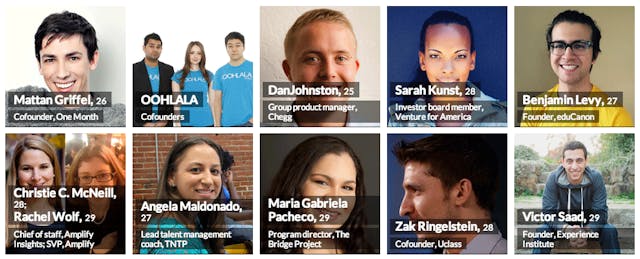 Forbes Highlights 41 Education Leaders in ‘30 Under 30’