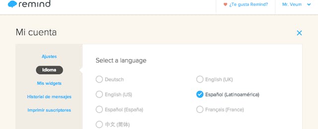 Remind Announces Spanish Language Version