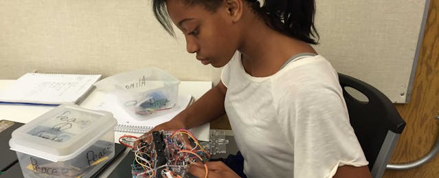 How Seventh Graders Can Learn (and Teach) Robotics