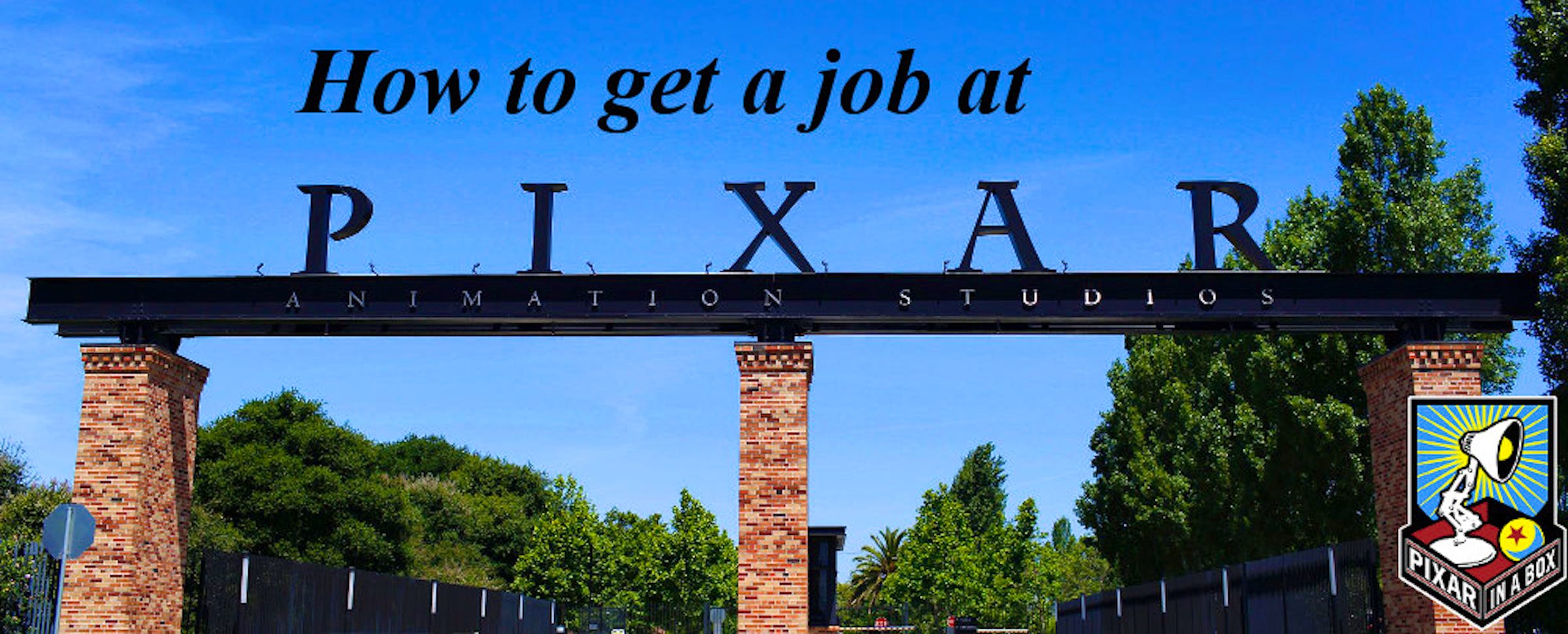 My cover letter to pixar