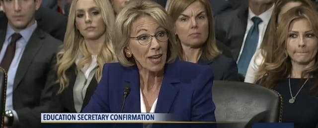DeVos Confirmed After Clearing Final Senate Hurdle