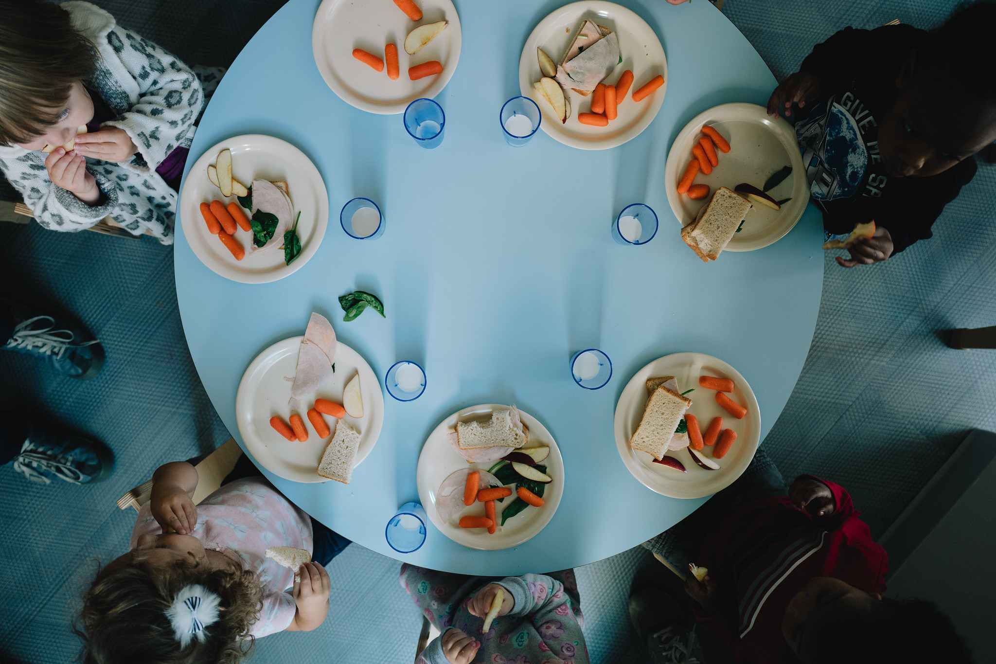 An on-site child care center, "The Eddy," in Benton Harbor, Michigan, which KinderCare built at the headquarters of Whirlpool, a home appliance company. Photos courtesy of KinderCare Learning Companies.